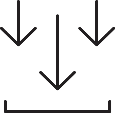 Siyah ve Beyaz Logo Simgesi PNG Biçimini Yükle. Web Sitesi Düğmesi, Mobil Uygulama Arayüzü, Dosya Aktarımı, Belge Paylaşımı, Bulut Depolama ve Veri Yedekleme için Minimalist Düz Tasarımlı Tek Renkli Ok Gönderme İşareti Grafiksel Elemanı