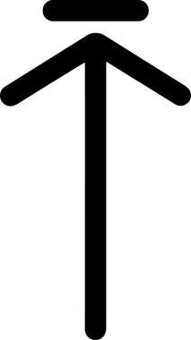 Siyah ve Beyaz Logo Simgesi PNG Biçimini Yükle. Web Sitesi Düğmesi, Mobil Uygulama Arayüzü, Dosya Aktarımı, Belge Paylaşımı, Bulut Depolama ve Veri Yedekleme için Minimalist Düz Tasarımlı Tek Renkli Ok Gönderme İşareti Grafiksel Elemanı