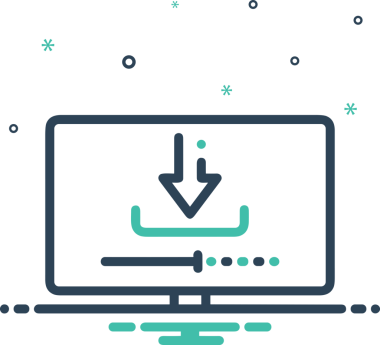 Siyah ve Beyaz Logo Simgesi PNG Biçimini Yükle. Web Sitesi Düğmesi, Mobil Uygulama Arayüzü, Dosya Aktarımı, Belge Paylaşımı, Bulut Depolama ve Veri Yedekleme için Minimalist Düz Tasarımlı Tek Renkli Ok Gönderme İşareti Grafiksel Elemanı