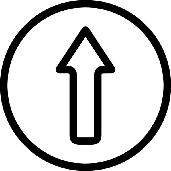 Siyah ve Beyaz Logo Simgesi PNG Biçimini Yükle. Web Sitesi Düğmesi, Mobil Uygulama Arayüzü, Dosya Aktarımı, Belge Paylaşımı, Bulut Depolama ve Veri Yedekleme için Minimalist Düz Tasarımlı Tek Renkli Ok Gönderme İşareti Grafiksel Elemanı