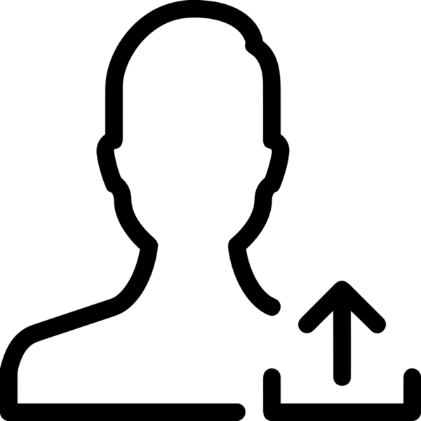 Siyah ve Beyaz Logo Simgesi PNG Biçimini Yükle. Web Sitesi Düğmesi, Mobil Uygulama Arayüzü, Dosya Aktarımı, Belge Paylaşımı, Bulut Depolama ve Veri Yedekleme için Minimalist Düz Tasarımlı Tek Renkli Ok Gönderme İşareti Grafiksel Elemanı