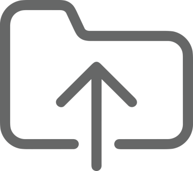 Siyah ve Beyaz Logo Simgesi PNG Biçimini Yükle. Web Sitesi Düğmesi, Mobil Uygulama Arayüzü, Dosya Aktarımı, Belge Paylaşımı, Bulut Depolama ve Veri Yedekleme için Minimalist Düz Tasarımlı Tek Renkli Ok Gönderme İşareti Grafiksel Elemanı