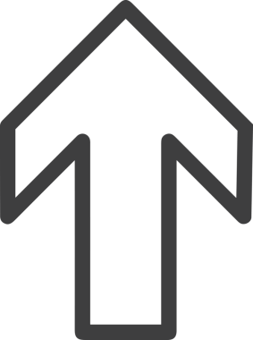 Siyah ve Beyaz Logo Simgesi PNG Biçimini Yükle. Web Sitesi Düğmesi, Mobil Uygulama Arayüzü, Dosya Aktarımı, Belge Paylaşımı, Bulut Depolama ve Veri Yedekleme için Minimalist Düz Tasarımlı Tek Renkli Ok Gönderme İşareti Grafiksel Elemanı