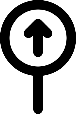 Siyah ve Beyaz Logo Simgesi PNG Biçimini Yükle. Web Sitesi Düğmesi, Mobil Uygulama Arayüzü, Dosya Aktarımı, Belge Paylaşımı, Bulut Depolama ve Veri Yedekleme için Minimalist Düz Tasarımlı Tek Renkli Ok Gönderme İşareti Grafiksel Elemanı