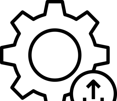 Siyah ve Beyaz Logo Simgesi PNG Biçimini Yükle. Web Sitesi Düğmesi, Mobil Uygulama Arayüzü, Dosya Aktarımı, Belge Paylaşımı, Bulut Depolama ve Veri Yedekleme için Minimalist Düz Tasarımlı Tek Renkli Ok Gönderme İşareti Grafiksel Elemanı