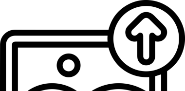 Siyah ve Beyaz Logo Simgesi PNG Biçimini Yükle. Web Sitesi Düğmesi, Mobil Uygulama Arayüzü, Dosya Aktarımı, Belge Paylaşımı, Bulut Depolama ve Veri Yedekleme için Minimalist Düz Tasarımlı Tek Renkli Ok Gönderme İşareti Grafiksel Elemanı