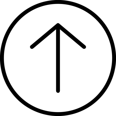 Siyah ve Beyaz Logo Simgesi PNG Biçimini Yükle. Web Sitesi Düğmesi, Mobil Uygulama Arayüzü, Dosya Aktarımı, Belge Paylaşımı, Bulut Depolama ve Veri Yedekleme için Minimalist Düz Tasarımlı Tek Renkli Ok Gönderme İşareti Grafiksel Elemanı