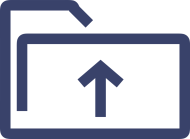 Siyah ve Beyaz Logo Simgesi PNG Biçimini Yükle. Web Sitesi Düğmesi, Mobil Uygulama Arayüzü, Dosya Aktarımı, Belge Paylaşımı, Bulut Depolama ve Veri Yedekleme için Minimalist Düz Tasarımlı Tek Renkli Ok Gönderme İşareti Grafiksel Elemanı