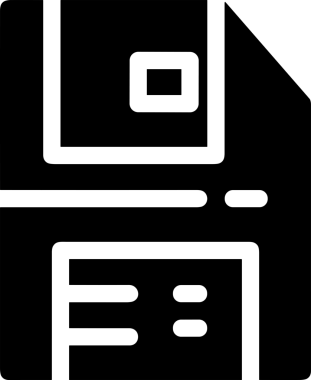 PNG biçiminde siyah ve beyaz depolama simgesi basit düz tasarım depolama depolama konteynırı arşiv kutusu arşiv hattı sanat izole vektör ilüstrasyonu dosya kabine organizasyon simgesi simgesi için dijital grafik ögesi