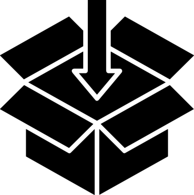 PNG biçiminde siyah ve beyaz depolama simgesi basit düz tasarım depolama depolama konteynırı arşiv kutusu arşiv hattı sanat izole vektör ilüstrasyonu dosya kabine organizasyon simgesi simgesi için dijital grafik ögesi