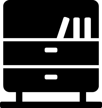 PNG biçiminde siyah ve beyaz depolama simgesi basit düz tasarım depolama depolama konteynırı arşiv kutusu arşiv hattı sanat izole vektör ilüstrasyonu dosya kabine organizasyon simgesi simgesi için dijital grafik ögesi