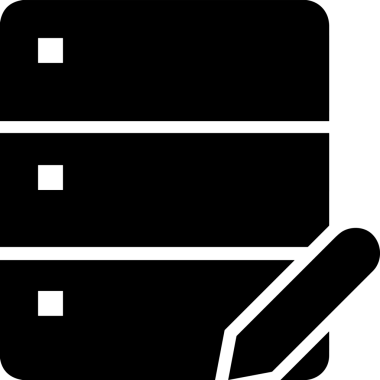 PNG biçiminde siyah ve beyaz depolama simgesi basit düz tasarım depolama depolama konteynırı arşiv kutusu arşiv hattı sanat izole vektör ilüstrasyonu dosya kabine organizasyon simgesi simgesi için dijital grafik ögesi