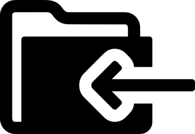 PNG biçiminde siyah ve beyaz depolama simgesi basit düz tasarım depolama depolama konteynırı arşiv kutusu arşiv hattı sanat izole vektör ilüstrasyonu dosya kabine organizasyon simgesi simgesi için dijital grafik ögesi