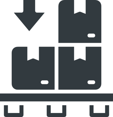 PNG biçiminde siyah ve beyaz depolama simgesi basit düz tasarım depolama depolama konteynırı arşiv kutusu arşiv hattı sanat izole vektör ilüstrasyonu dosya kabine organizasyon simgesi simgesi için dijital grafik ögesi