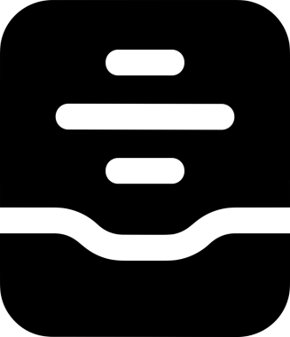 PNG biçiminde siyah ve beyaz depolama simgesi basit düz tasarım depolama depolama konteynırı arşiv kutusu arşiv hattı sanat izole vektör ilüstrasyonu dosya kabine organizasyon simgesi simgesi için dijital grafik ögesi