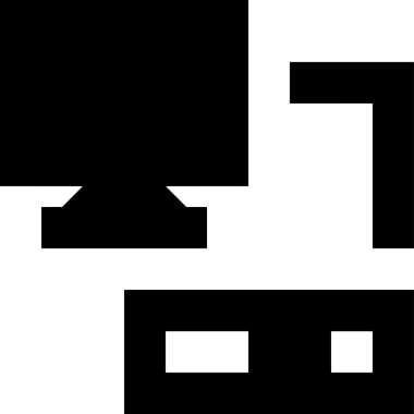 PNG biçiminde siyah ve beyaz depolama simgesi basit düz tasarım depolama depolama konteynırı arşiv kutusu arşiv hattı sanat izole vektör ilüstrasyonu dosya kabine organizasyon simgesi simgesi için dijital grafik ögesi