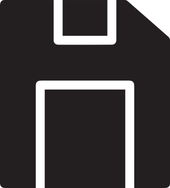 PNG biçiminde siyah ve beyaz depolama simgesi basit düz tasarım depolama depolama konteynırı arşiv kutusu arşiv hattı sanat izole vektör ilüstrasyonu dosya kabine organizasyon simgesi simgesi için dijital grafik ögesi