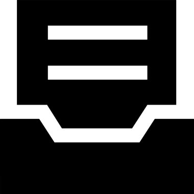 PNG biçiminde siyah ve beyaz depolama simgesi basit düz tasarım depolama depolama konteynırı arşiv kutusu arşiv hattı sanat izole vektör ilüstrasyonu dosya kabine organizasyon simgesi simgesi için dijital grafik ögesi