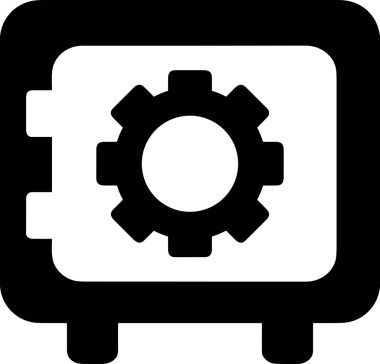 PNG biçiminde siyah ve beyaz depolama simgesi basit düz tasarım depolama depolama konteynırı arşiv kutusu arşiv hattı sanat izole vektör ilüstrasyonu dosya kabine organizasyon simgesi simgesi için dijital grafik ögesi