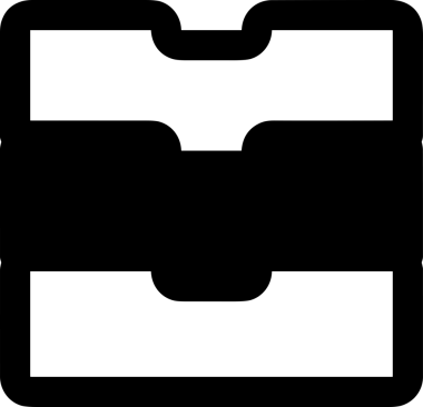 PNG biçiminde siyah ve beyaz depolama simgesi basit düz tasarım depolama depolama konteynırı arşiv kutusu arşiv hattı sanat izole vektör ilüstrasyonu dosya kabine organizasyon simgesi simgesi için dijital grafik ögesi
