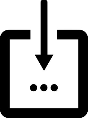 PNG biçiminde siyah ve beyaz depolama simgesi basit düz tasarım depolama depolama konteynırı arşiv kutusu arşiv hattı sanat izole vektör ilüstrasyonu dosya kabine organizasyon simgesi simgesi için dijital grafik ögesi