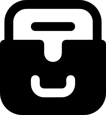 PNG biçiminde siyah ve beyaz depolama simgesi basit düz tasarım depolama depolama konteynırı arşiv kutusu arşiv hattı sanat izole vektör ilüstrasyonu dosya kabine organizasyon simgesi simgesi için dijital grafik ögesi