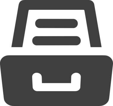 PNG biçiminde siyah ve beyaz depolama simgesi basit düz tasarım depolama depolama konteynırı arşiv kutusu arşiv hattı sanat izole vektör ilüstrasyonu dosya kabine organizasyon simgesi simgesi için dijital grafik ögesi