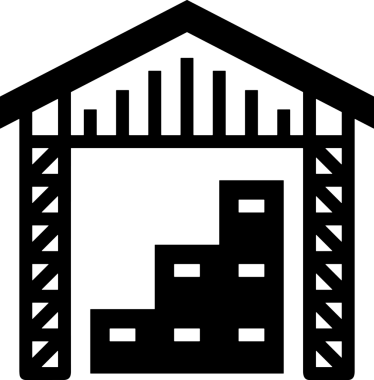 PNG biçiminde siyah ve beyaz depolama simgesi basit düz tasarım depolama depolama konteynırı arşiv kutusu arşiv hattı sanat izole vektör ilüstrasyonu dosya kabine organizasyon simgesi simgesi için dijital grafik ögesi