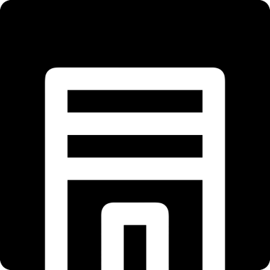 PNG biçiminde siyah ve beyaz depolama simgesi basit düz tasarım depolama depolama konteynırı arşiv kutusu arşiv hattı sanat izole vektör ilüstrasyonu dosya kabine organizasyon simgesi simgesi için dijital grafik ögesi