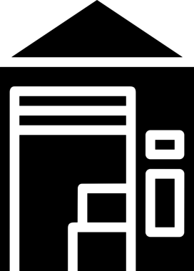 PNG biçiminde siyah ve beyaz depolama simgesi basit düz tasarım depolama depolama konteynırı arşiv kutusu arşiv hattı sanat izole vektör ilüstrasyonu dosya kabine organizasyon simgesi simgesi için dijital grafik ögesi