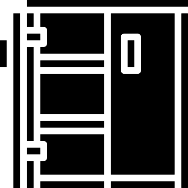 PNG biçiminde siyah ve beyaz depolama simgesi basit düz tasarım depolama depolama konteynırı arşiv kutusu arşiv hattı sanat izole vektör ilüstrasyonu dosya kabine organizasyon simgesi simgesi için dijital grafik ögesi