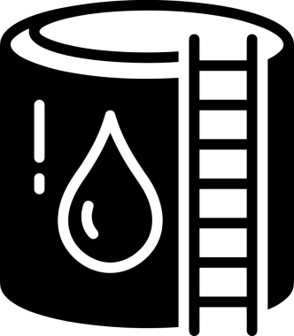 PNG biçiminde siyah ve beyaz depolama simgesi basit düz tasarım depolama depolama konteynırı arşiv kutusu arşiv hattı sanat izole vektör ilüstrasyonu dosya kabine organizasyon simgesi simgesi için dijital grafik ögesi