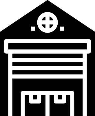 PNG biçiminde siyah ve beyaz depolama simgesi basit düz tasarım depolama depolama konteynırı arşiv kutusu arşiv hattı sanat izole vektör ilüstrasyonu dosya kabine organizasyon simgesi simgesi için dijital grafik ögesi