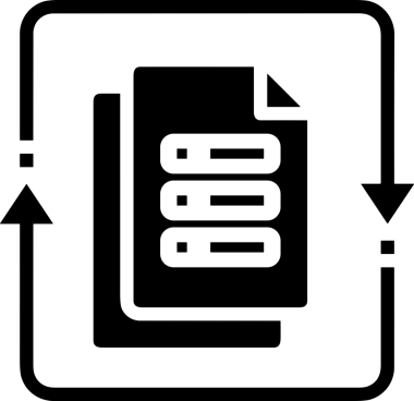 PNG biçiminde siyah ve beyaz depolama simgesi basit düz tasarım depolama depolama konteynırı arşiv kutusu arşiv hattı sanat izole vektör ilüstrasyonu dosya kabine organizasyon simgesi simgesi için dijital grafik ögesi