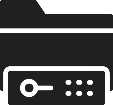 PNG biçiminde siyah ve beyaz depolama simgesi basit düz tasarım depolama depolama konteynırı arşiv kutusu arşiv hattı sanat izole vektör ilüstrasyonu dosya kabine organizasyon simgesi simgesi için dijital grafik ögesi