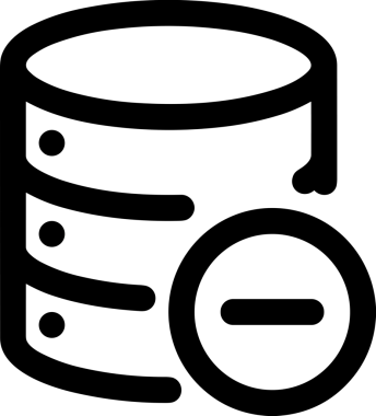 PNG biçiminde siyah ve beyaz depolama simgesi basit düz tasarım depolama depolama konteynırı arşiv kutusu arşiv hattı sanat izole vektör ilüstrasyonu dosya kabine organizasyon simgesi simgesi için dijital grafik ögesi