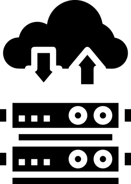 PNG biçiminde siyah ve beyaz depolama simgesi basit düz tasarım depolama depolama konteynırı arşiv kutusu arşiv hattı sanat izole vektör ilüstrasyonu dosya kabine organizasyon simgesi simgesi için dijital grafik ögesi