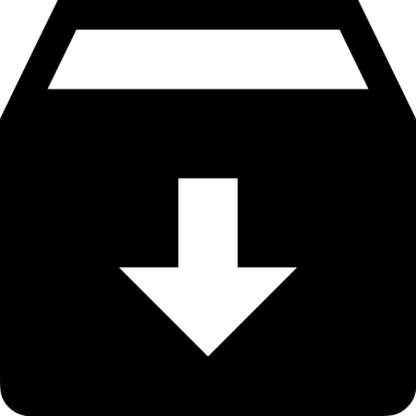 PNG biçiminde siyah ve beyaz depolama simgesi basit düz tasarım depolama depolama konteynırı arşiv kutusu arşiv hattı sanat izole vektör ilüstrasyonu dosya kabine organizasyon simgesi simgesi için dijital grafik ögesi