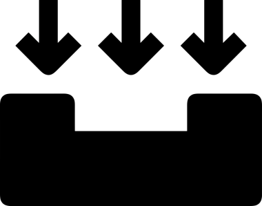 PNG biçiminde siyah ve beyaz depolama simgesi basit düz tasarım depolama depolama konteynırı arşiv kutusu arşiv hattı sanat izole vektör ilüstrasyonu dosya kabine organizasyon simgesi simgesi için dijital grafik ögesi