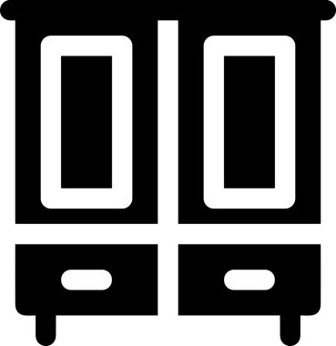 Siyah ve beyaz depolama ana hatları simgesi PNG biçiminde basit düz tasarım depolama kutusu kutucuğu kutucuğu kutusu arşivi minimalist çizgi sanat izole vektör ilüstrasyonu dosya organizasyonu simgesi için dijital grafik ögesi
