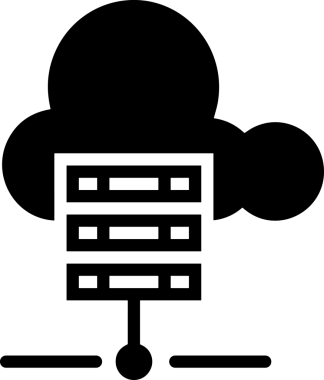Siyah ve beyaz depolama ana hatları simgesi PNG biçiminde basit düz tasarım depolama kutusu kutucuğu kutucuğu kutusu arşivi minimalist çizgi sanat izole vektör ilüstrasyonu dosya organizasyonu simgesi için dijital grafik ögesi
