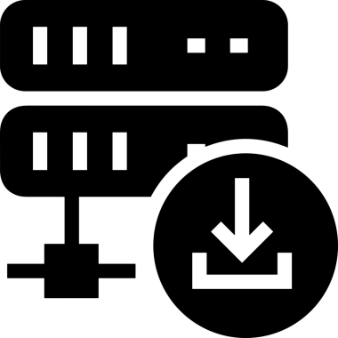 Siyah ve beyaz depolama ana hatları simgesi PNG biçiminde basit düz tasarım depolama kutusu kutucuğu kutucuğu kutusu arşivi minimalist çizgi sanat izole vektör ilüstrasyonu dosya organizasyonu simgesi için dijital grafik ögesi