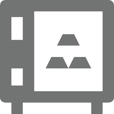 Siyah ve beyaz depolama ana hatları simgesi PNG biçiminde basit düz tasarım depolama kutusu kutucuğu kutucuğu kutusu arşivi minimalist çizgi sanat izole vektör ilüstrasyonu dosya organizasyonu simgesi için dijital grafik ögesi