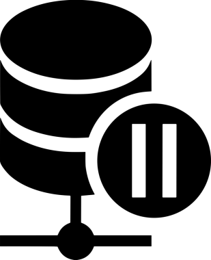 Siyah ve beyaz depolama ana hatları simgesi PNG biçiminde basit düz tasarım depolama kutusu kutucuğu kutucuğu kutusu arşivi minimalist çizgi sanat izole vektör ilüstrasyonu dosya organizasyonu simgesi için dijital grafik ögesi