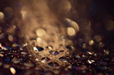 Bokeh ile soyut arkaplan