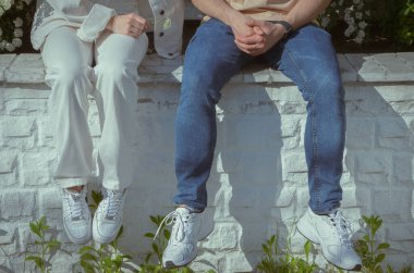 Şehirde mutlu bir çift