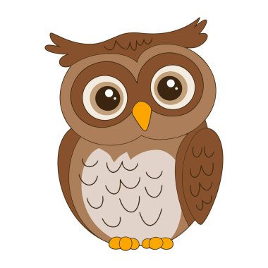 Noel Baba İllüstrasyonu. Sevimli Noel Baba 'nın elinde bir çuval dolusu hediyeyle durduğu düz bir vektör. Çocuk tasarımları, tatil temaları ve festival projeleri için mükemmel..