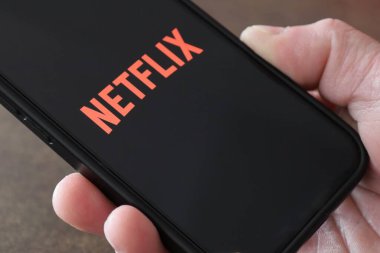 Winnipeg, Kanada Mar 3.2025 Netflix uygulaması açık.