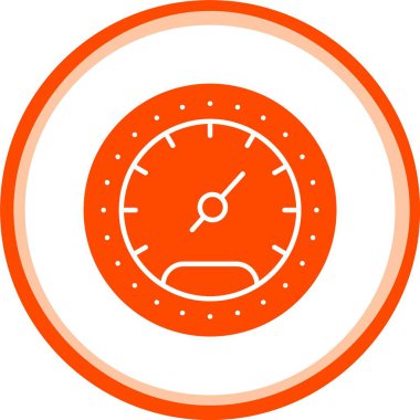 hız dometresi vektör illüstrasyonuName