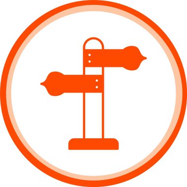 yön ikonu vektör illüstrasyonu